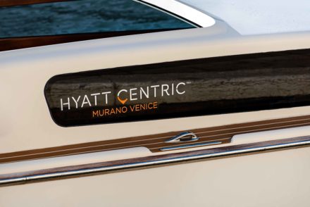 Hyatt Hotel Venice Venezia Murano Boat Barca Taxi Water