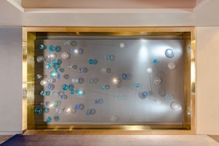 Hyatt Hotel Venice Venezia Murano Glass Artwork