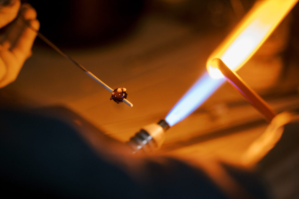 make your own glass bead experience